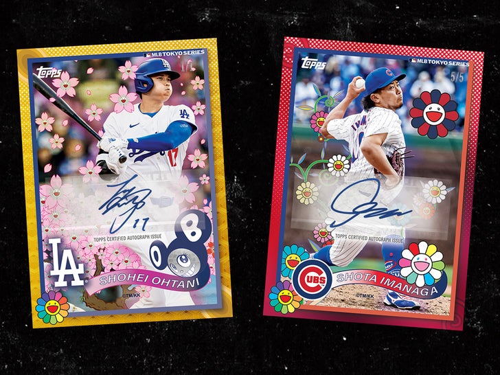 Takashi Murakami's Topps Baseball Cards