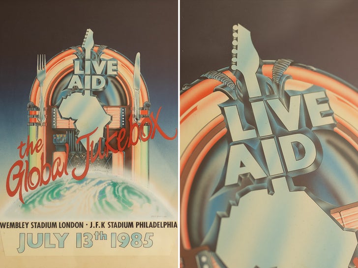 Live Aid Original Artwork