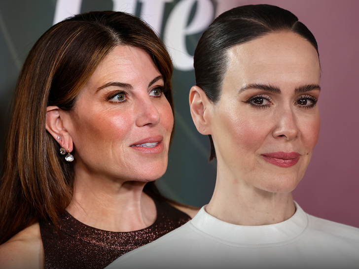 monica lewinksy sarah paulson main getty