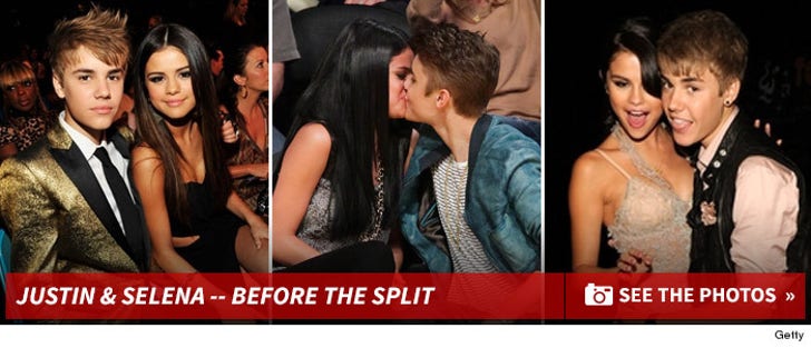 Justin and Selena -- Through The Years