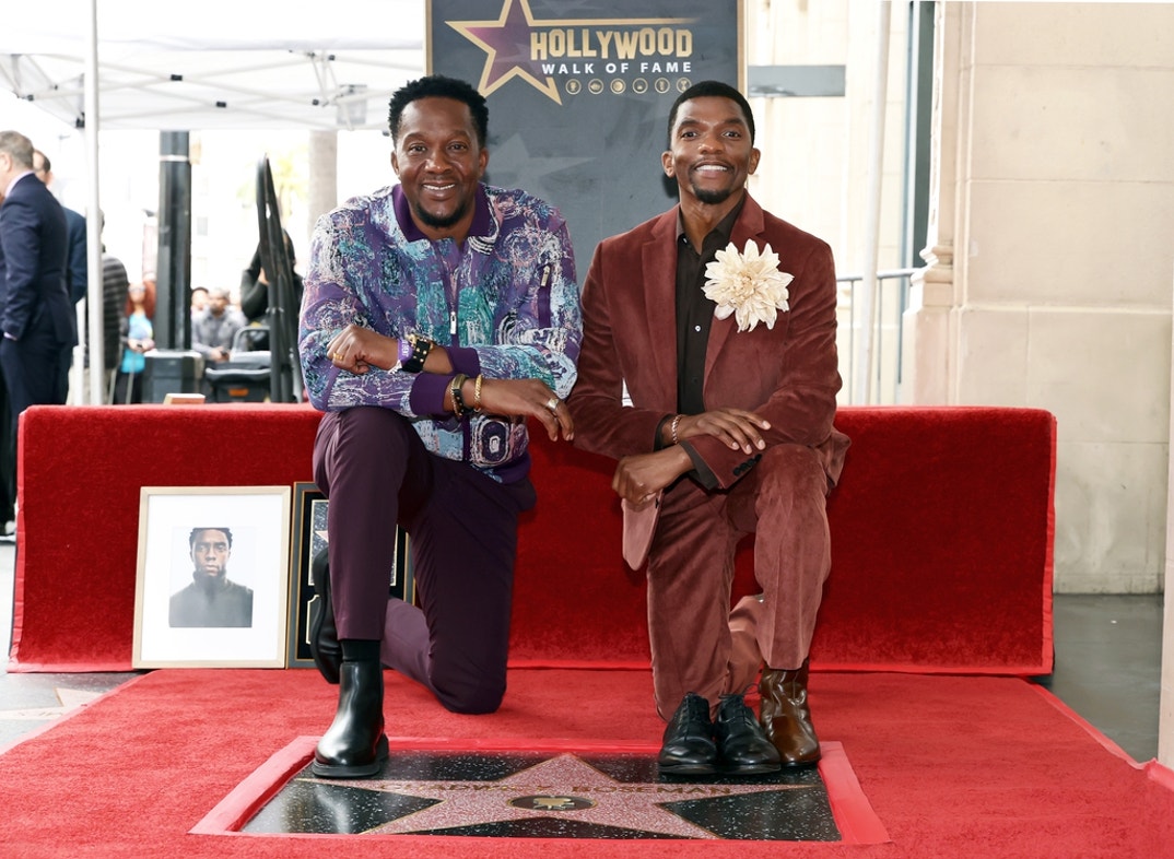 Chadwick Boseman Walk of Fame 4