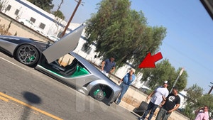 Jay Leno's Super Expensive Whip Suffers Major Tire Trouble