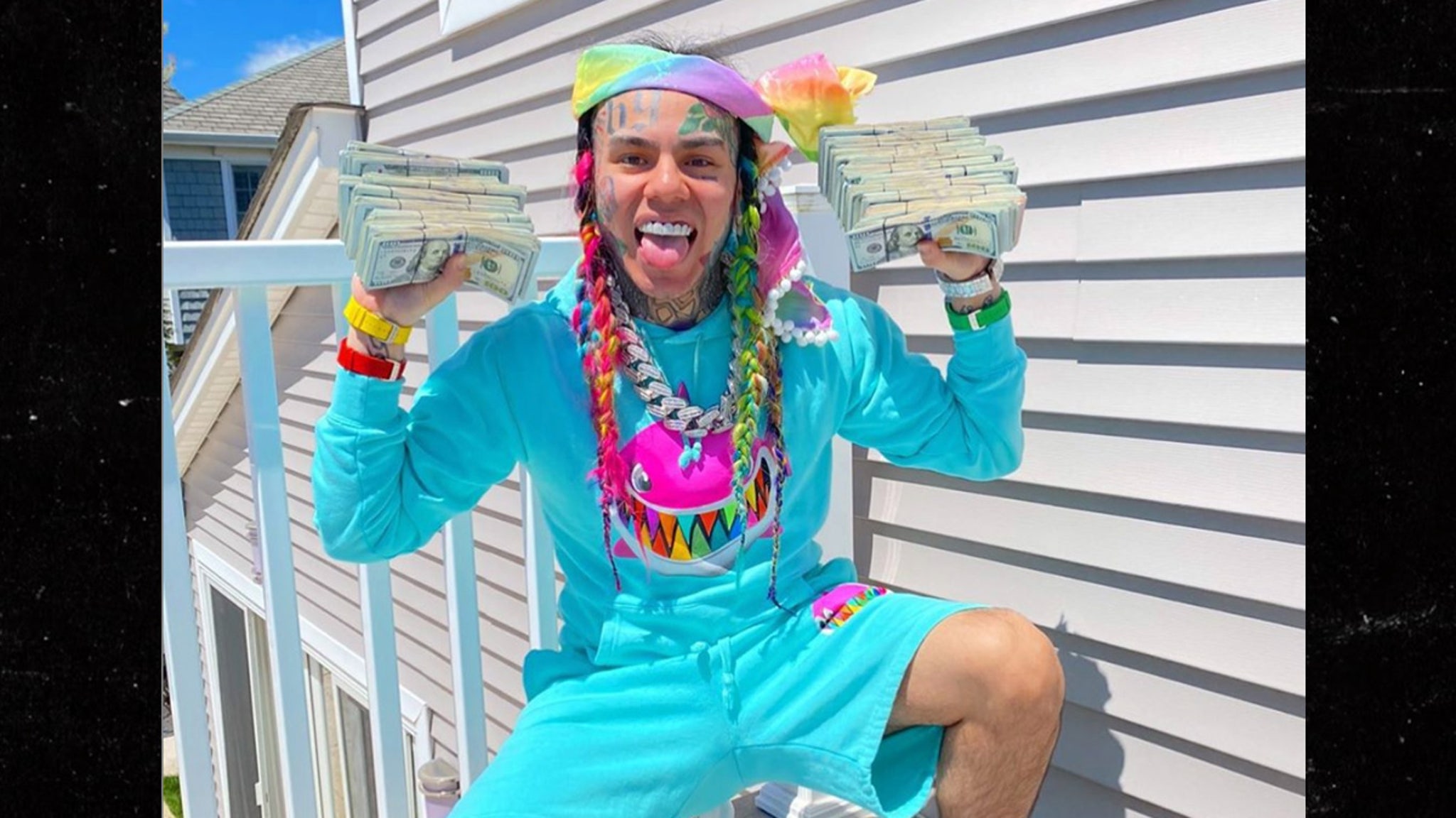 [討論] 6ix9ine居家監禁的位置被發現後馬上搬家