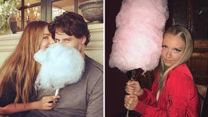 Celebrities Eating Cotton Candy