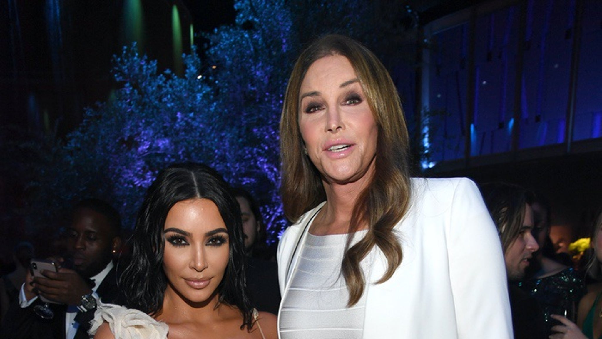 Caitlyn Jenner With Her Family