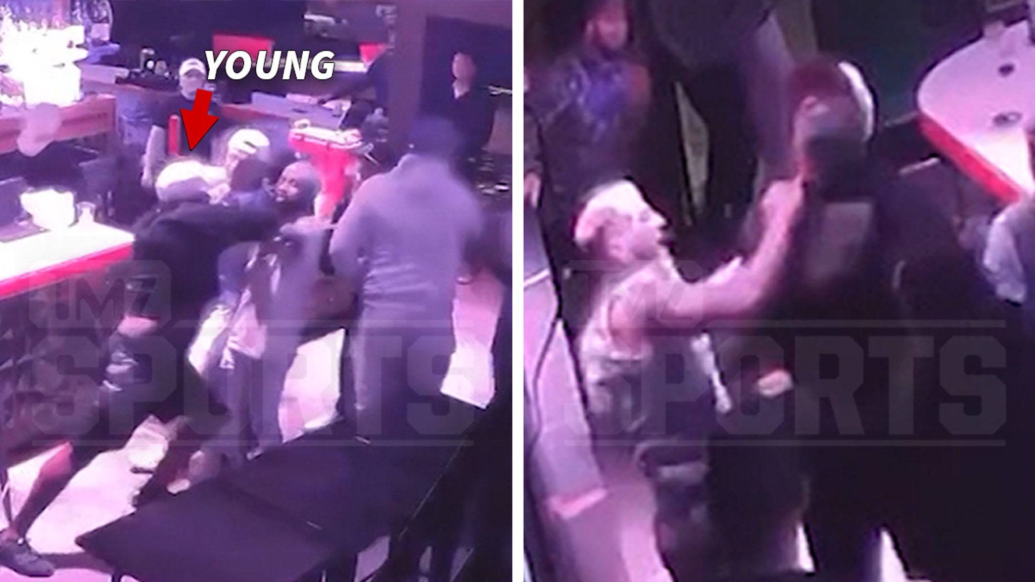 Vince Young Knocked Out In Wild Bar Fight Video Shows