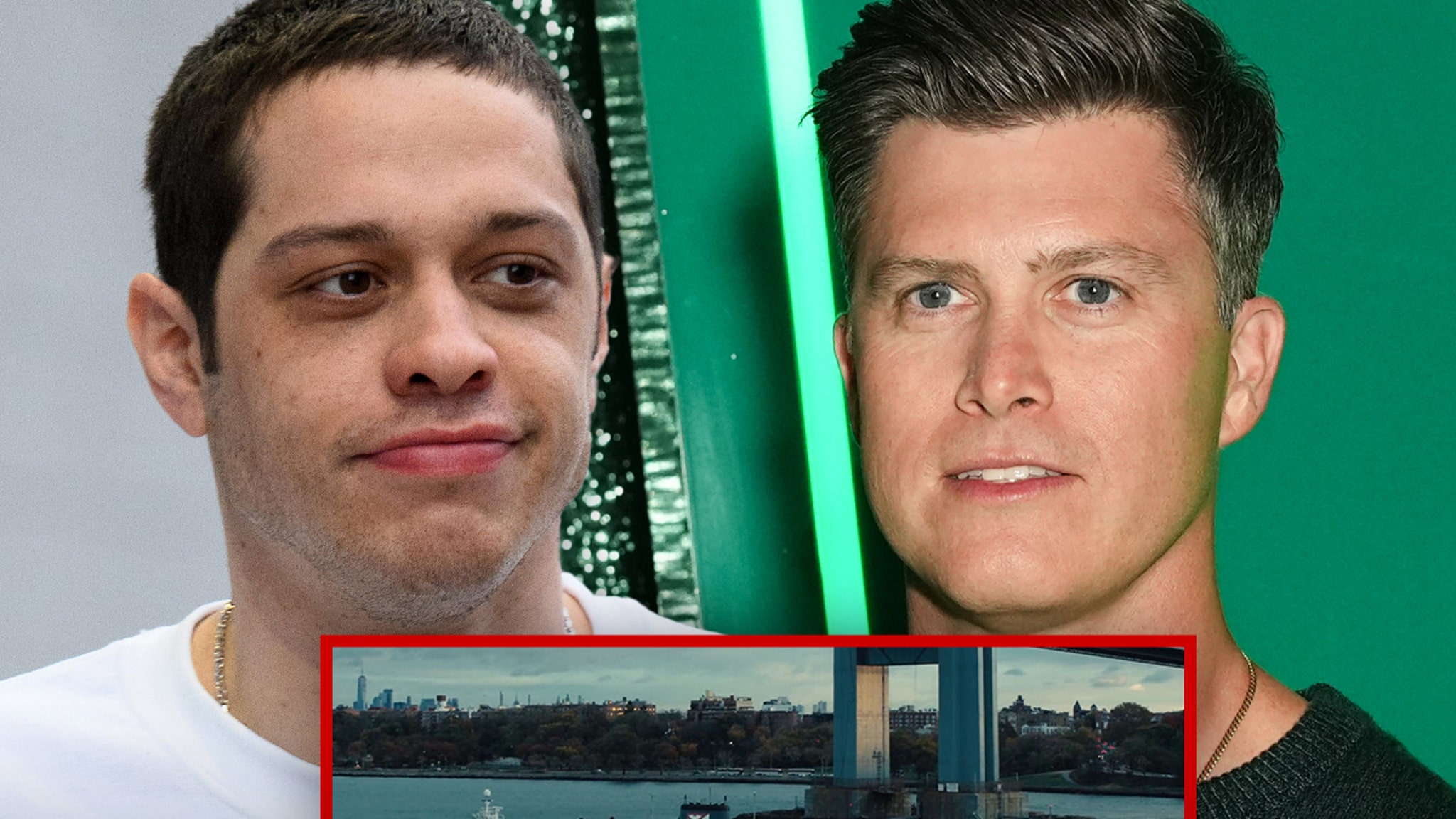 Colin Jost와 Pete Davidson은 더 이상 Staten Island Ferry를 판매하려고 하지 않습니다.