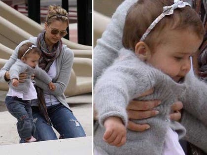 Jessica Alba and Honor Marie