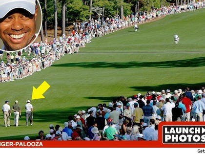 Tiger Woods -- Fandemonium at Masters