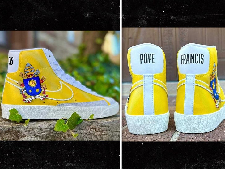 Pope Francis Custom Nike Shoes