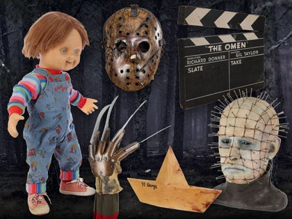 horror movie memorabilia