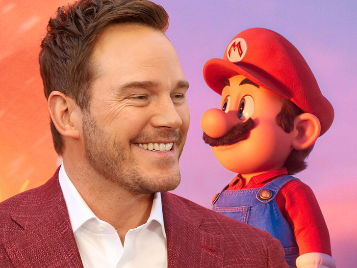 Chris pratt and Mario