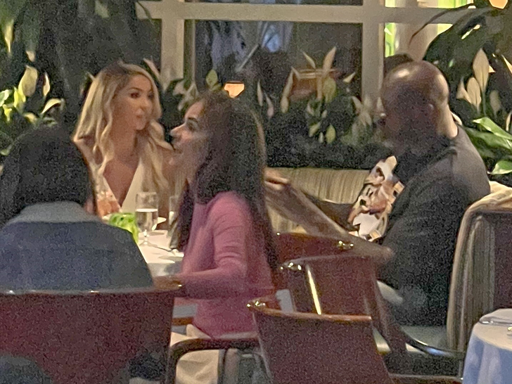 shaq and brittany renner at beverly hills hotel last night