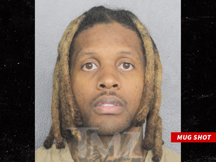 Lil Durk's mugshot