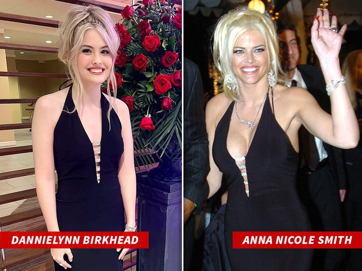 Dannielynn Birkhead Anna Nicole Smith Split Split sub Getty Instagram Split Swipe