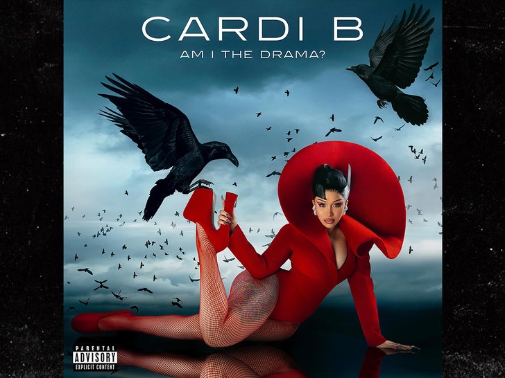 cardi b album cover insta 1