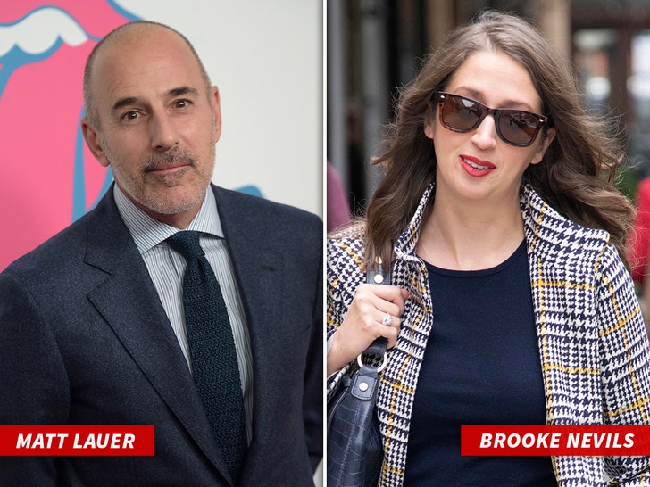 Matt Lauer Brooke Nevils Getty Splash News split sub