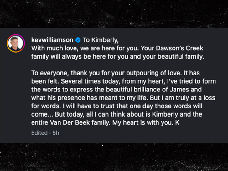 Kevin Williamson insta sub