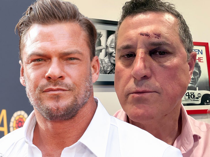 Alan Ritchson e Ronnie Taylor tmz getty 1