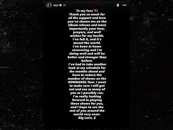 zayn malik instagram post