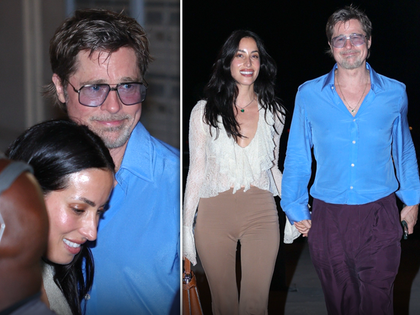 launch brad pitt ines de ramon backgrid