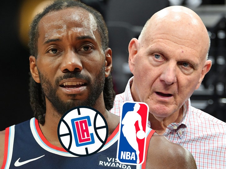 kawhi leonard and steve ballmer clipper