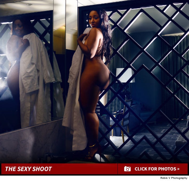 Basketball Wives LA Star -- Heres My Big Naked Ass ..