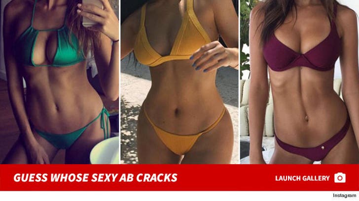 Sexy "Ab Cracks" -- Guess Whose!