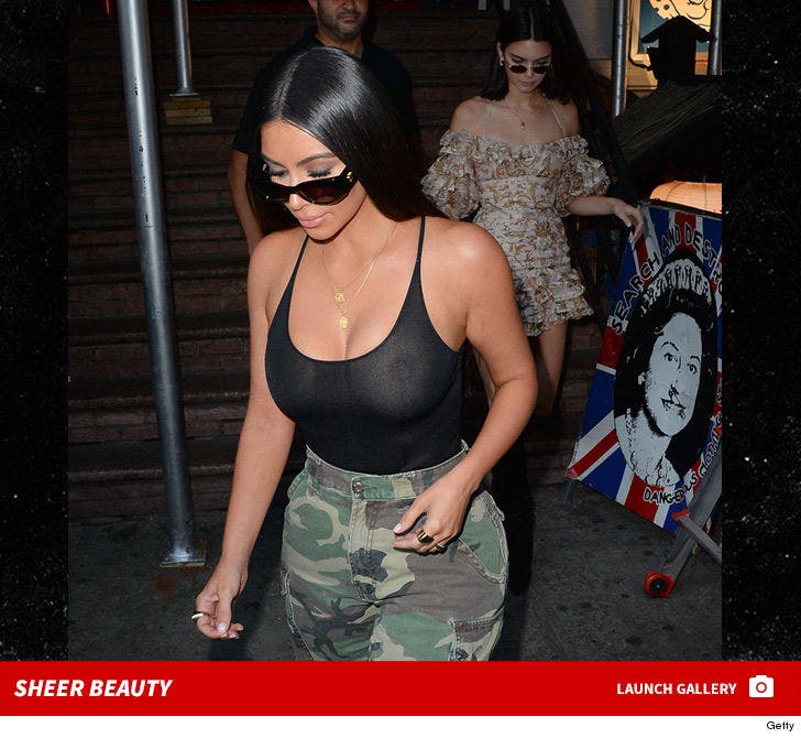 Kim Kardashian -- Sheer Beauty