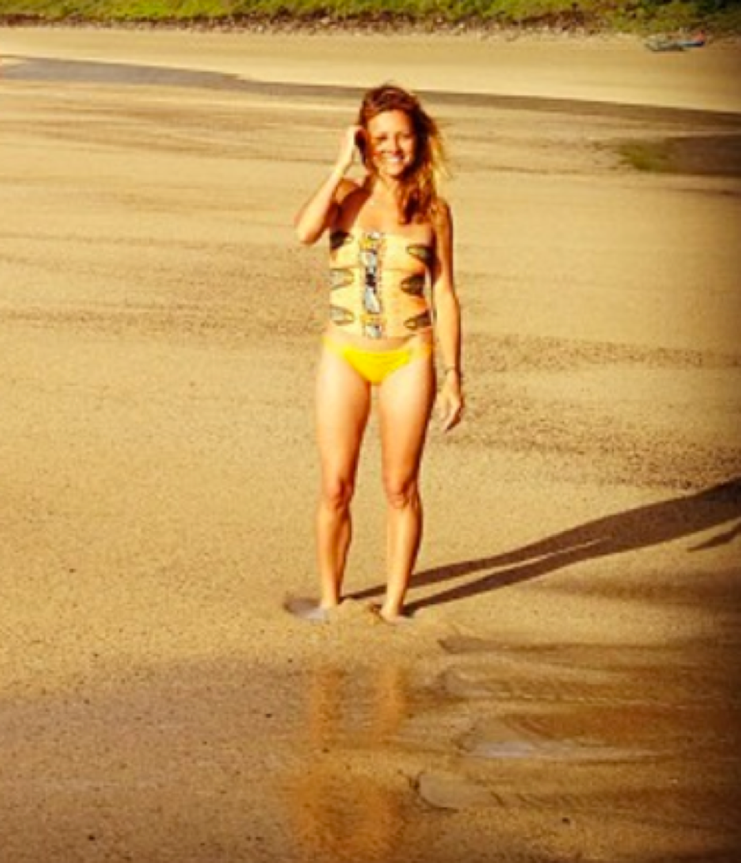 Christine Lakin's Hot Bikini Shots.