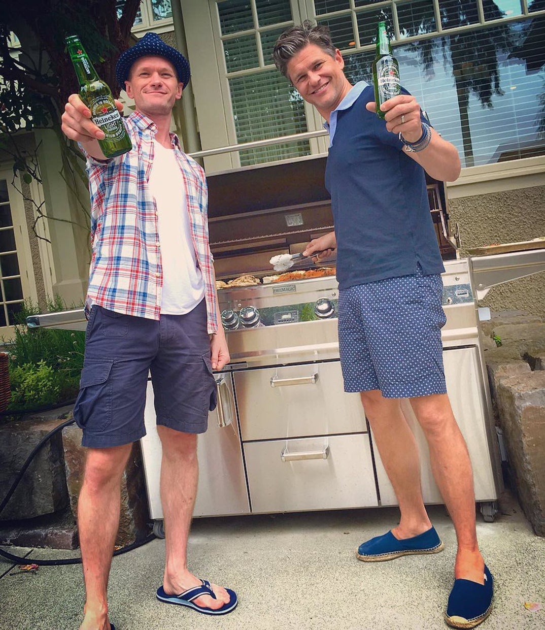 Neil Patrick Harris and David Burkta