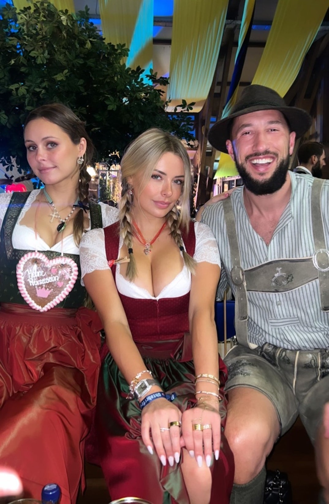 Stella Barey, Corinna Kopf and Mike Majlak