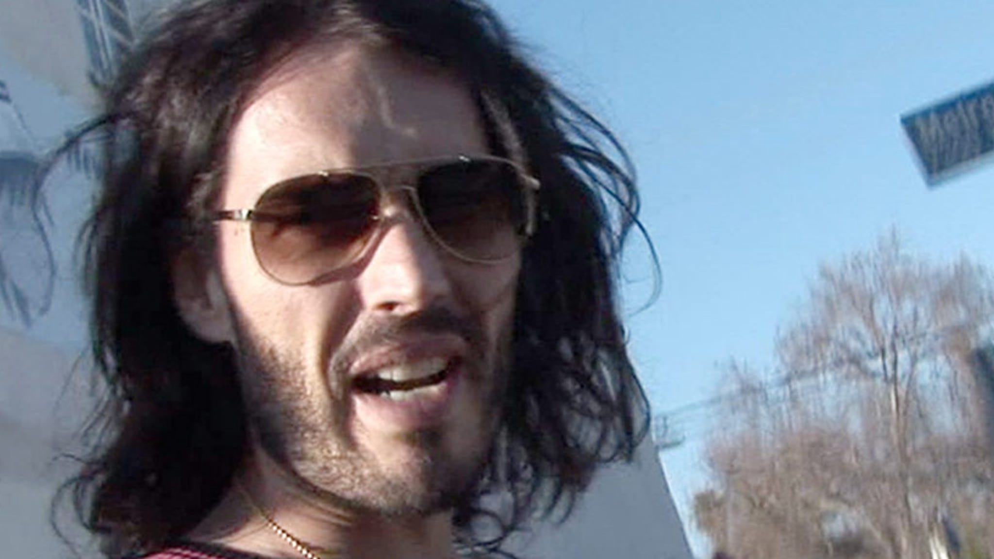 Russell Brand -- SENTENCED for iPhone Smash