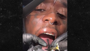 Lil Uzi Vert Gets Cross Tattooed on His Tongue, Another on Forehead