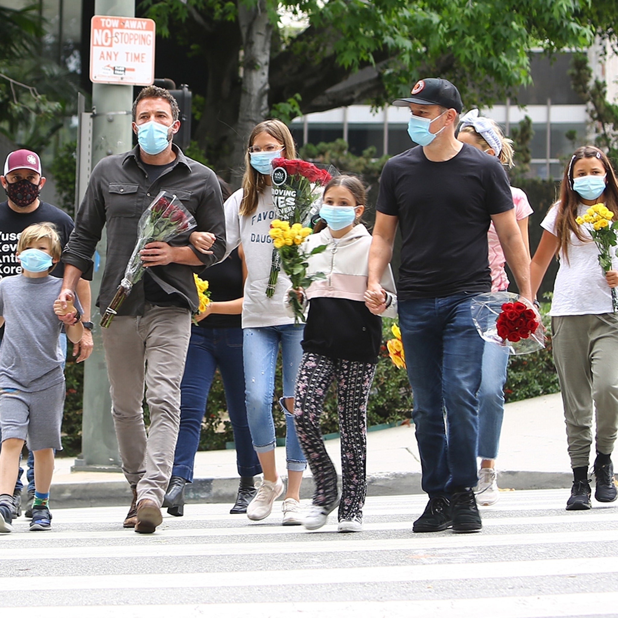 Ben Affleck Matt Damon Pay Respects To Breonna Taylor On Her Birthday