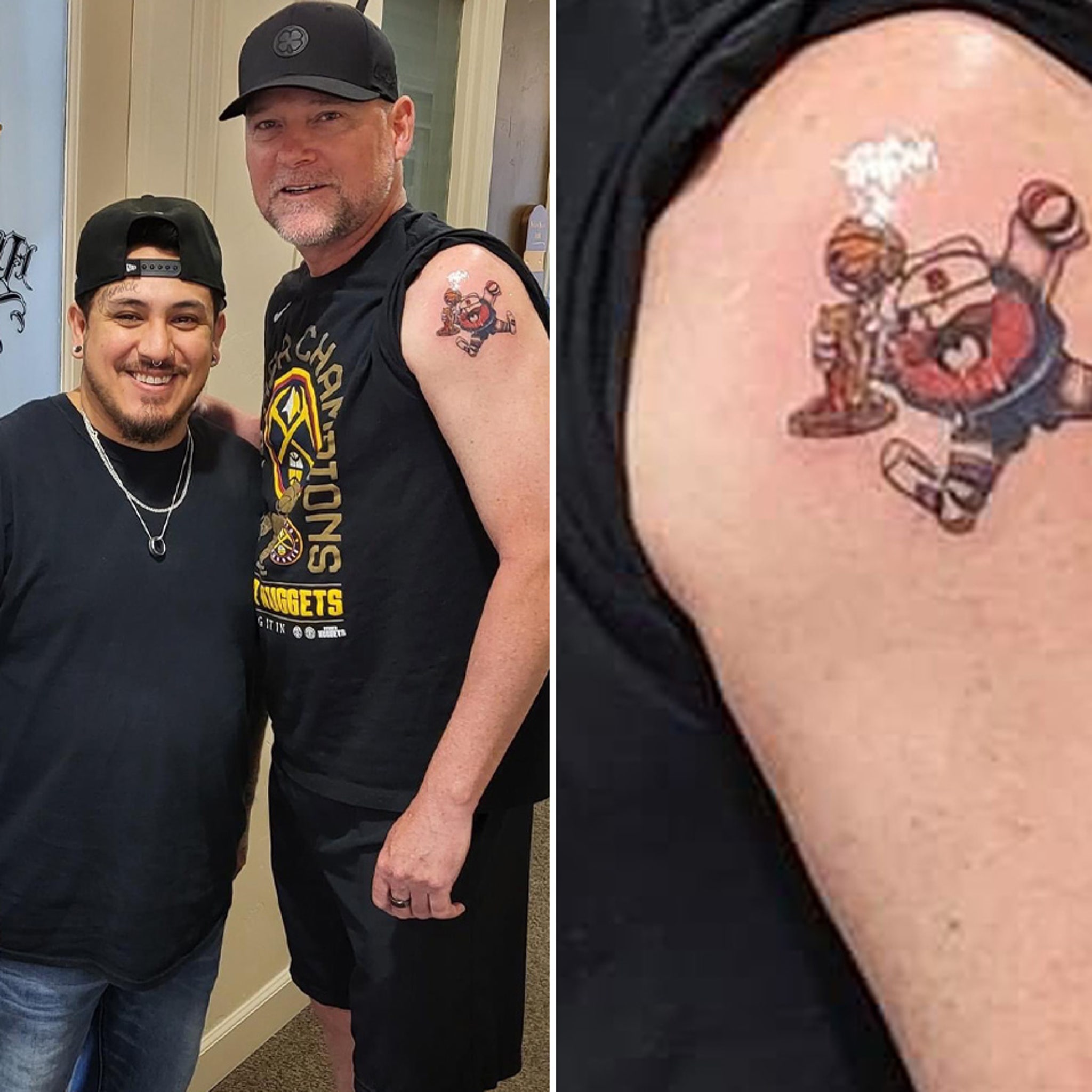 The extremely rare Triple Mike tattoo as captured in the wild  rpics