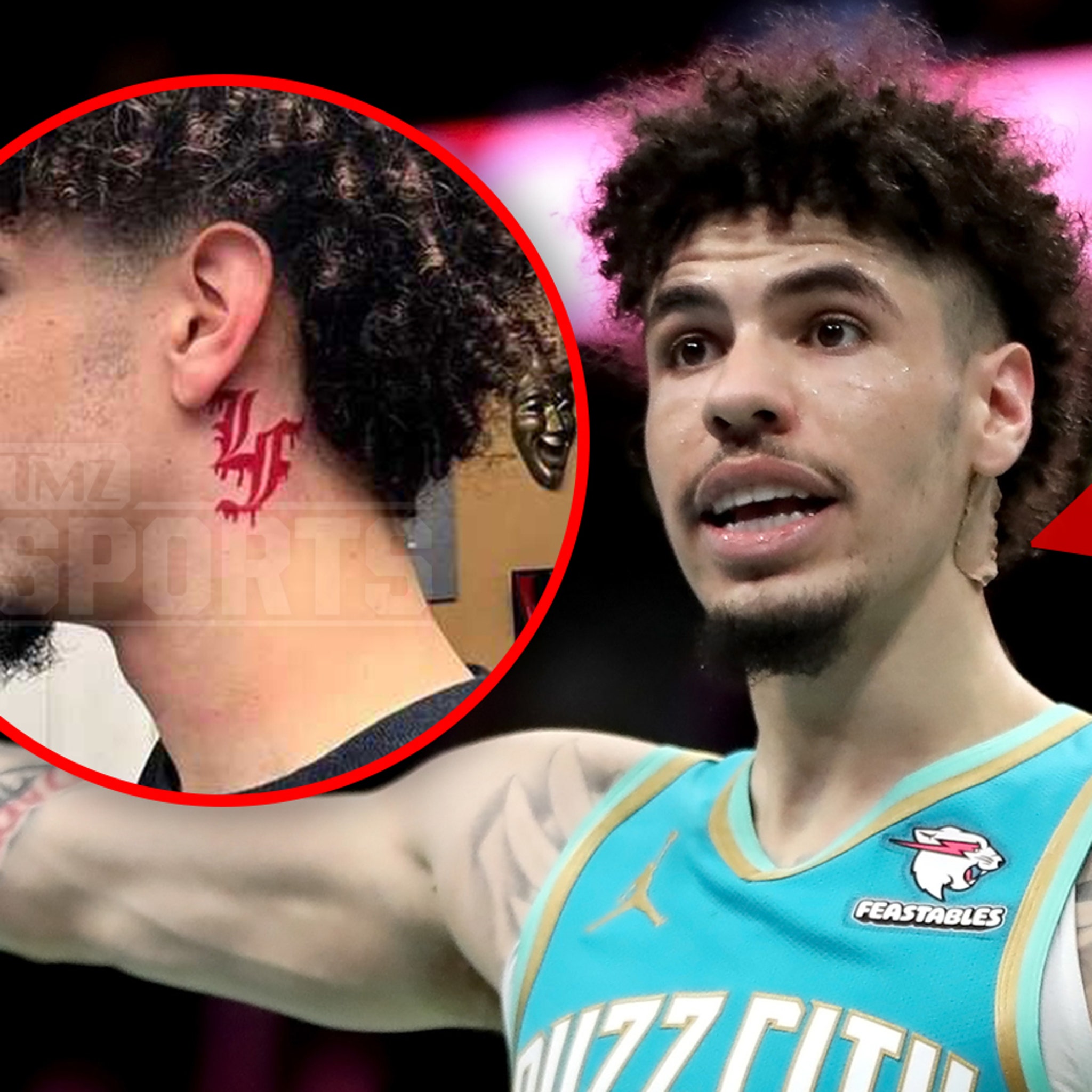 Why is the NBA making LaMelo Ball cover his new tattoo? #nba #basketb... |  TikTok