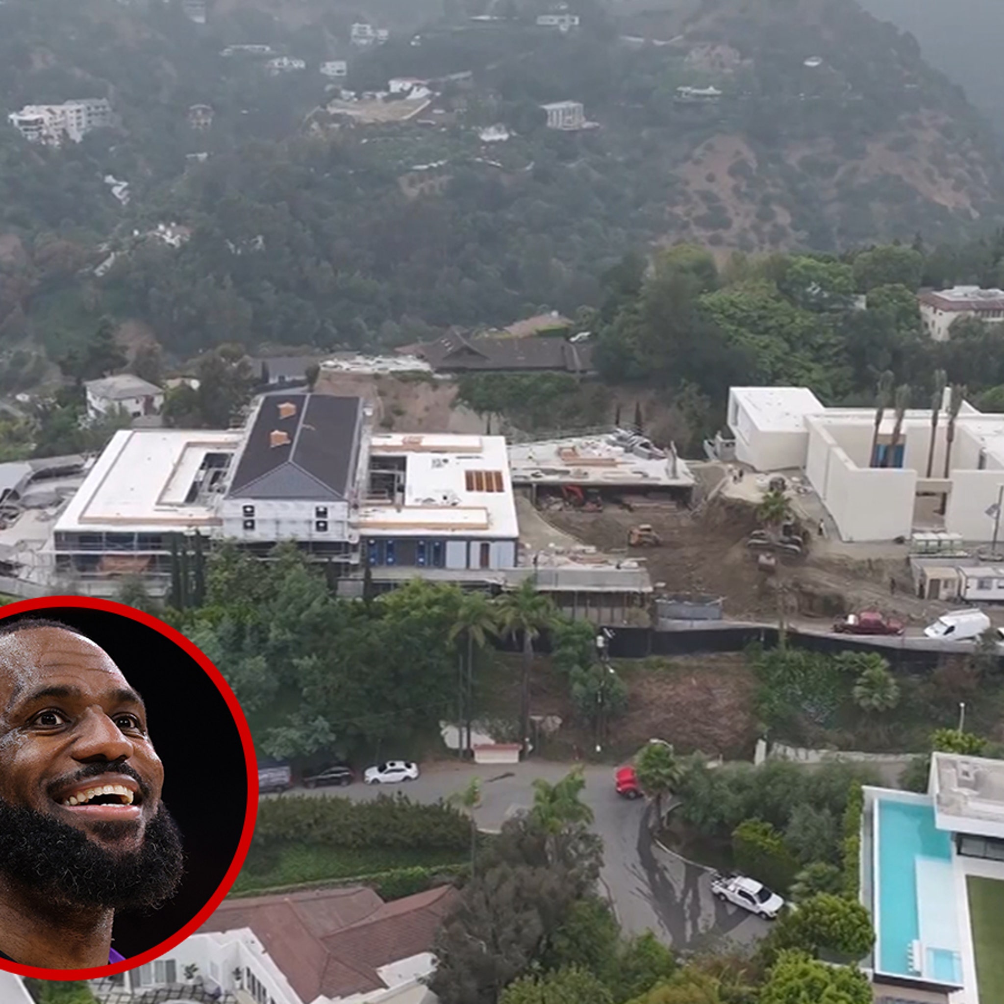 Lebron James Mansion Beverly Hills