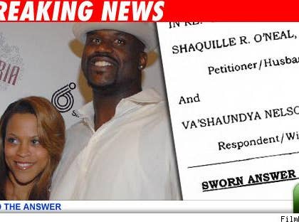 Shaquille O'Neal and wife Shaunie