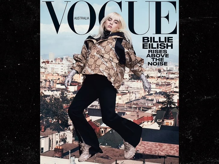 copertina di Billie Eilish Vogue