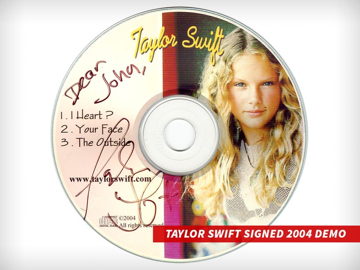 Taylor Swift signed demo