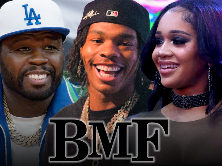 50 Cent, Lil Baby, Saweetie all