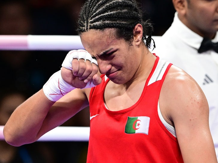 Olympic Boxer Imane Khelif Breaks Down in Tears After Win, Week of  Controversy