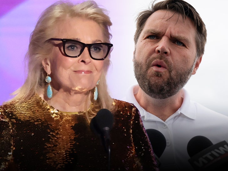 Candice Bergen Calls Out J.D. Vance During Emmys Appearance