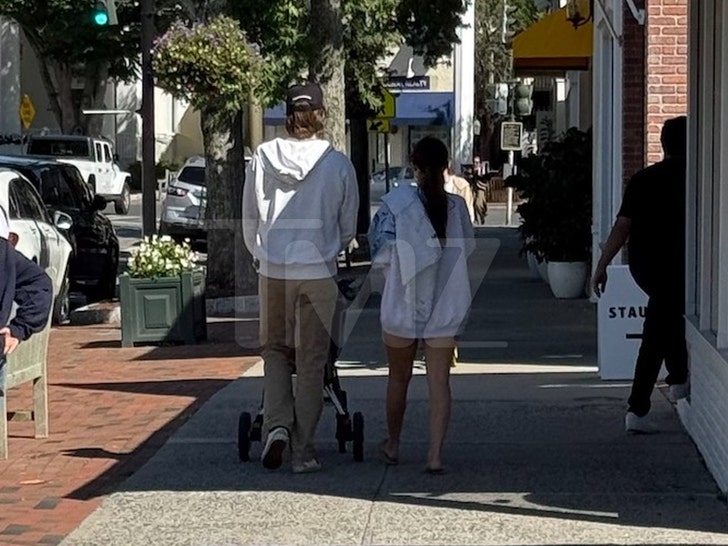 Jake and Millie seen with baby for the first time IN THE HAMPTONS TMZ