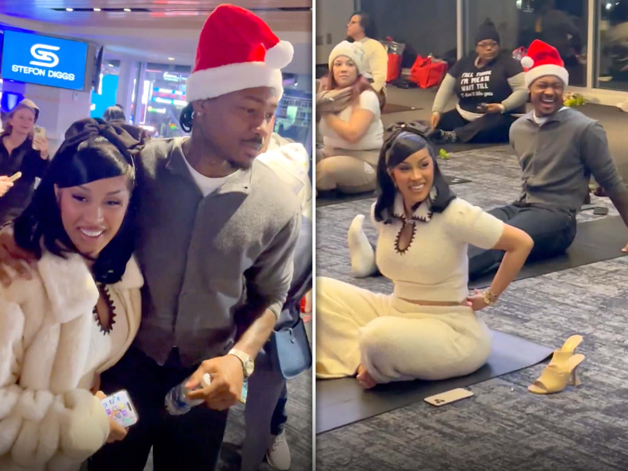 Cardi B's LIVE Gets MESSY! BM & KB Clap Back At Cardi — Stefon Diggs Christmas 2025 Tea SPILLED!