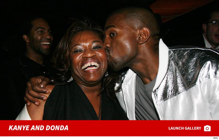 Kanye and Donda West Photos