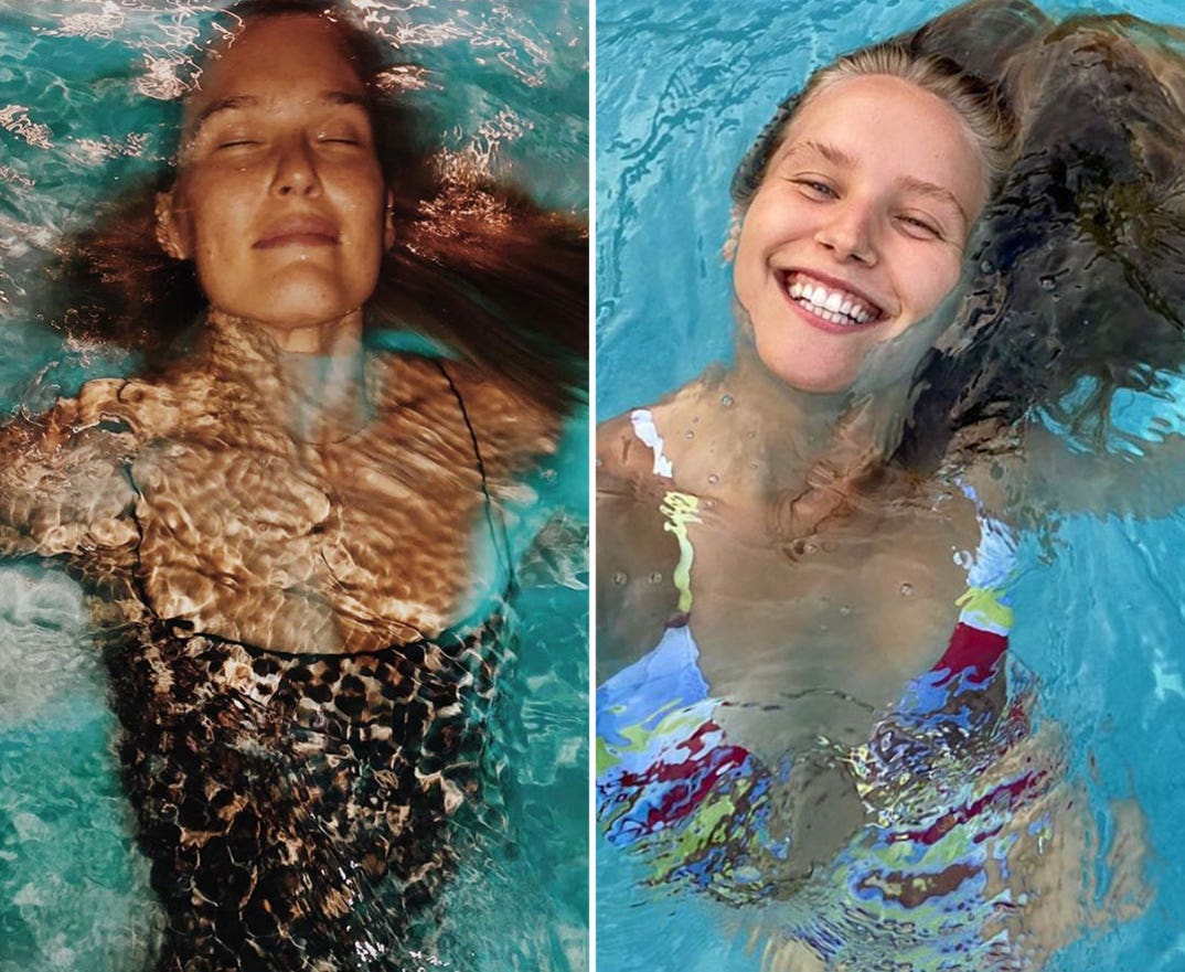 Bar Refaeli vs. Sailor Lee Brinkley-Cook (Underwater Babes Edition)
