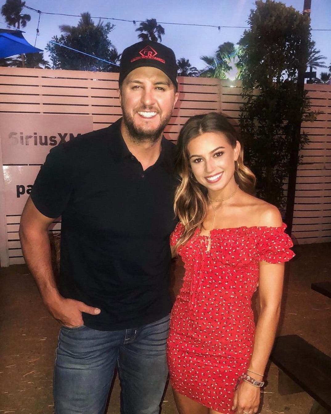 Luke Bryan and Kristina Schulman