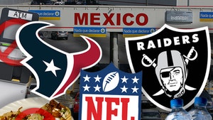 NFL Warns Houston Texans -- Don't Bring Expensive Jewelry to Mexico ... And Mind Your Colon!